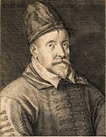 Philippe de Monte, 1521-1603 / Bron: Raphael Sadeler, Wikimedia Commons (Publiek domein)