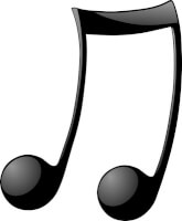 Muziek is leuk! / Bron: Clker Free Vector Images, Pixabay