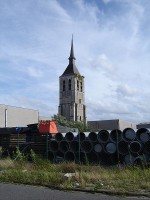De kerktoren van Wilmarsdonk / Bron: LimoWreck, Wikimedia Commons (CC BY-SA-3.0)