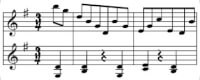 <I>Figuur 4: fragment uit een partituur van Joseph Haydn (klik om te vergroten</I>